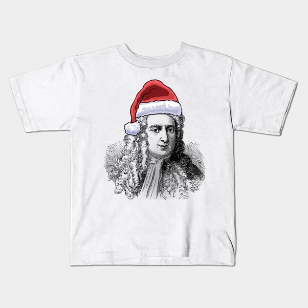 Newtonmas Kids T-Shirt by hereticwear